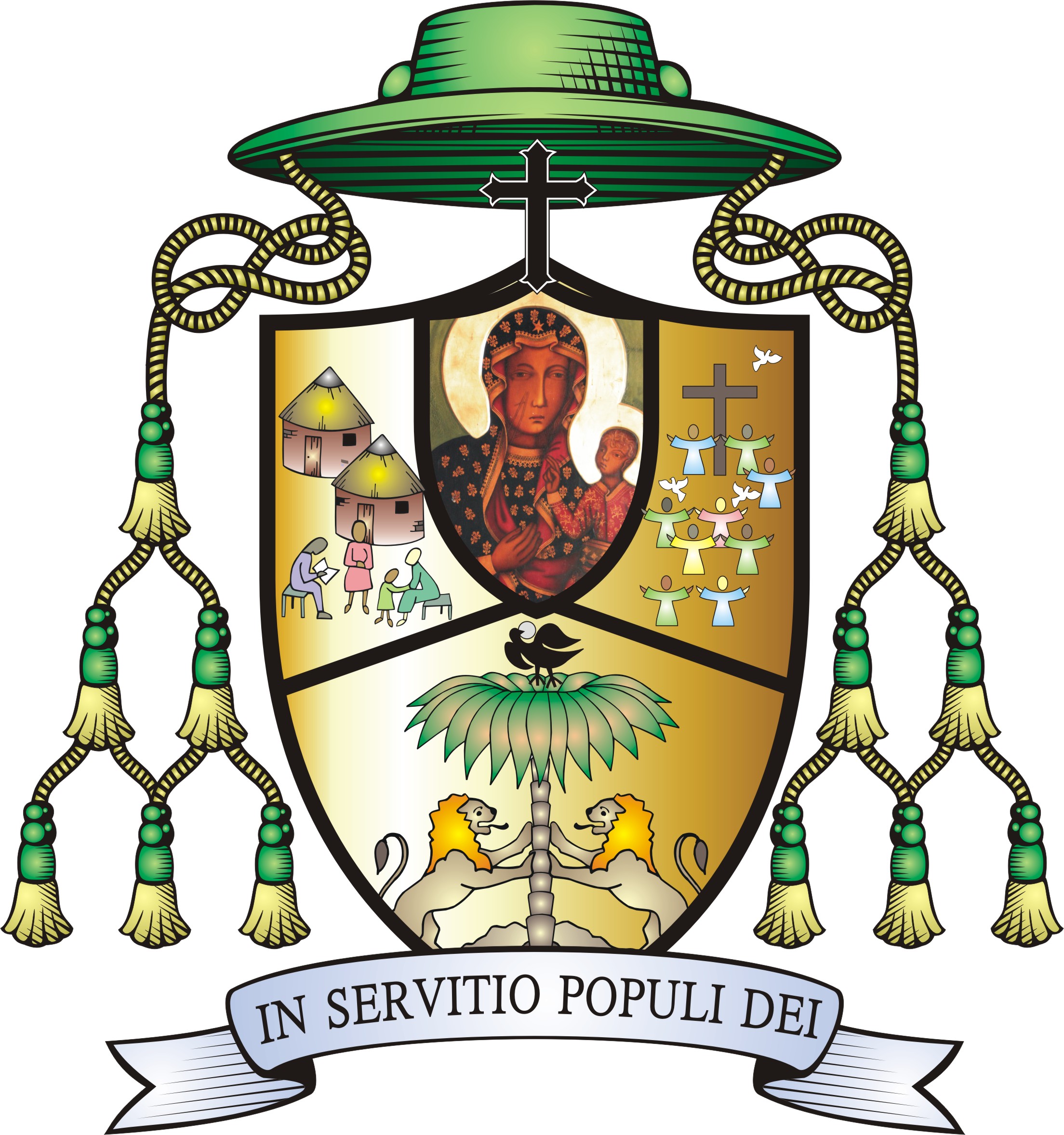 Coat of arms — Bishop Stanisław Jan Dziuba
