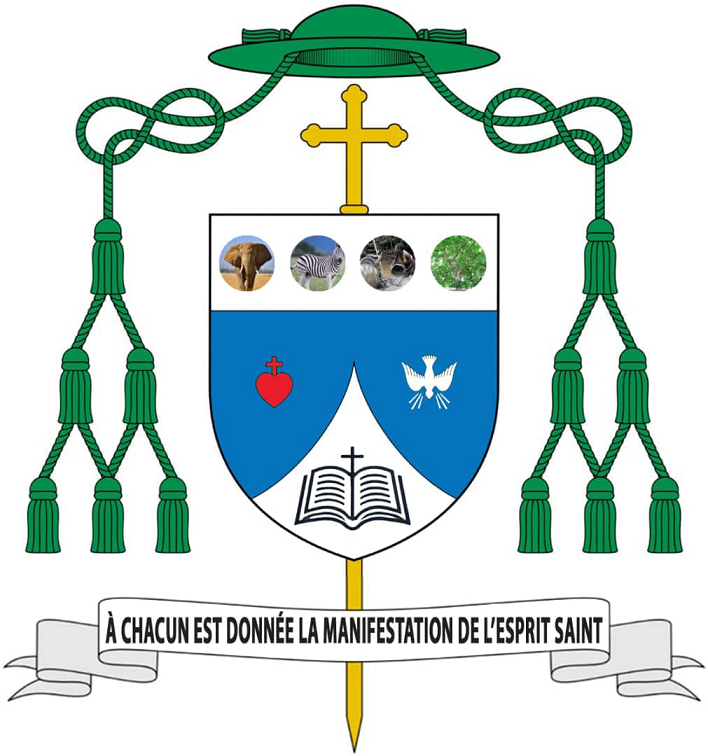 Coat of arms — Bishop Justin Georges Ebengue