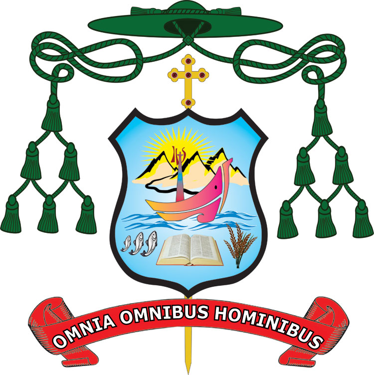 Coat of arms — Bishop Christian Noel Emmanuel