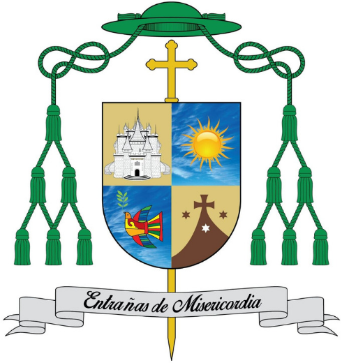 Coat of arms — Bishop Oswaldo Estéfano Escobar Aguilar