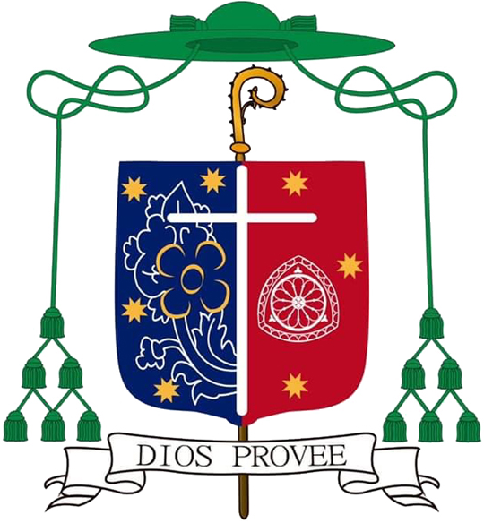 Coat of arms — Bishop Jorge Estrada Solórzano