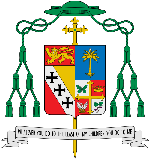 Coat of arms — Bishop Jacques Eric Fabre-Jeune