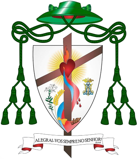 Coat of arms — Bishop Valentim Fagundes de Meneses