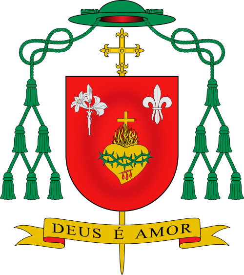 Coat of arms — Bishop Paulo Renato Fernandes Gonçalves de Campos