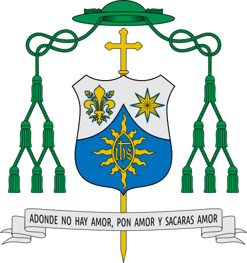 Coat of arms — Bishop Alberto Arturo Figueroa Morales