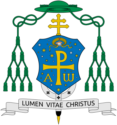 Coat of arms of Monsignor Bruno Forte, Archbishop of Chieti-Vasto