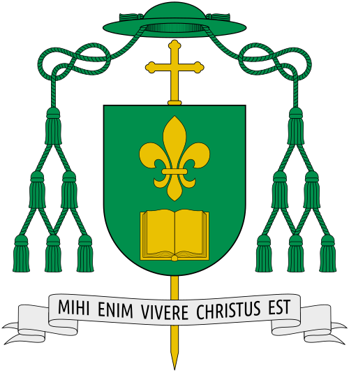 Coat of arms — Bishop Rodrigo Gallego Trujillo