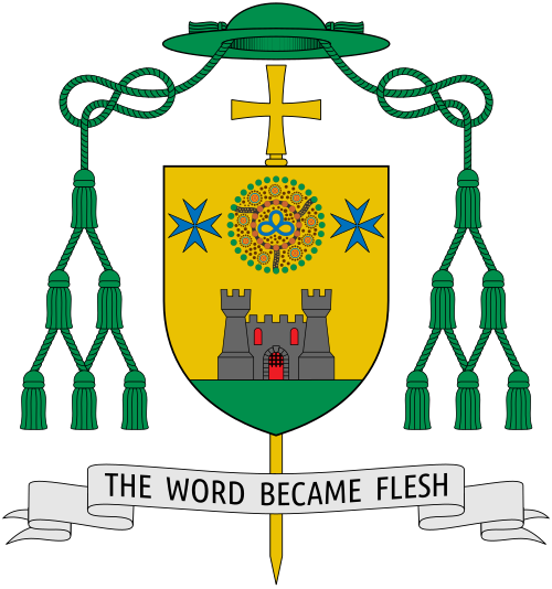 Coat of arms — Bishop Charles Victor Emmanuel Gauci