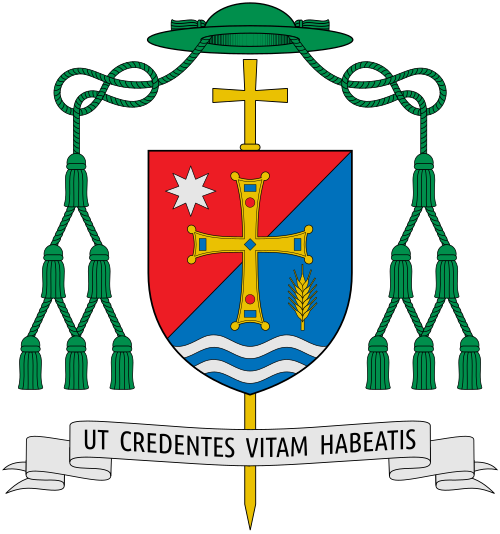 Coat of arms — Bishop Daniele Gianotti