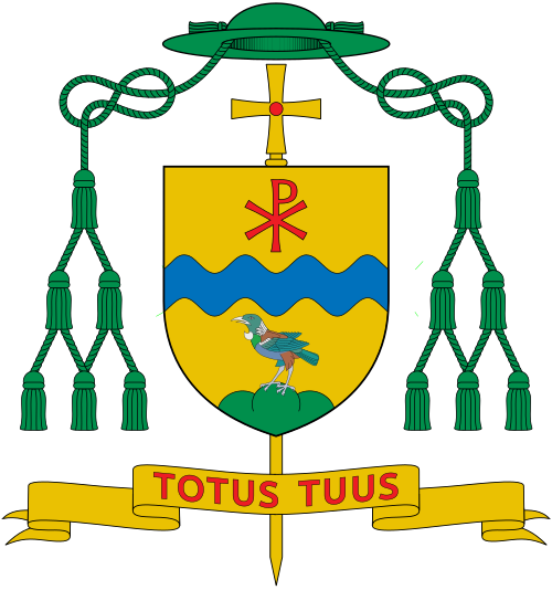 Coat of arms — Bishop Michael Andrew Gielen