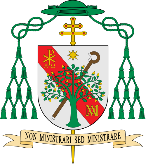 Coat of arms — Archbishop José María Gil Tamayo