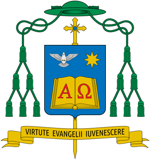 Coat of arms — Bishop Guglielmo Giombanco