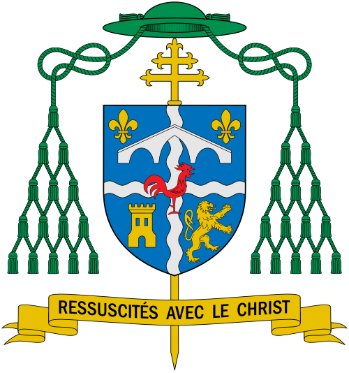 Coat of arms — Archbishop Hervé Jean Robert Giraud