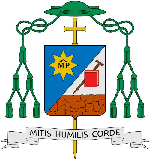 Coat of arms — Bishop Rosario Gisana