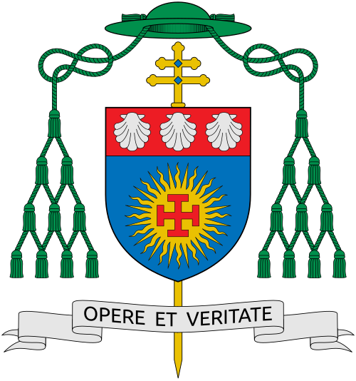 Coat of arms — Archbishop Paolo Giulietti