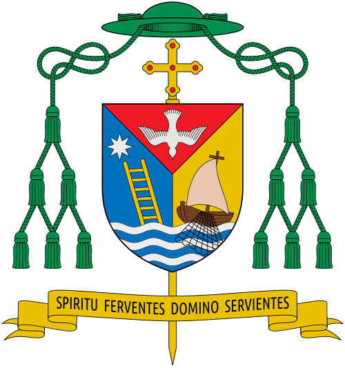Coat of arms — Bishop Angelo Giurdanella