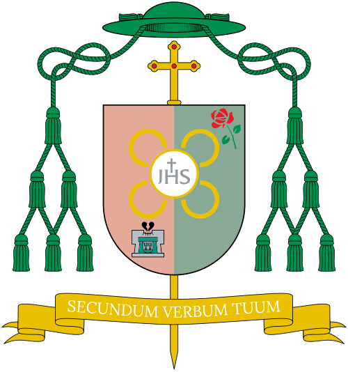 Coat of arms — Bishop Salvador González Morales