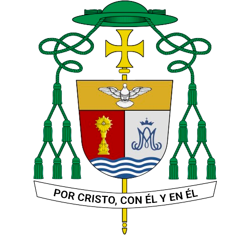 Coat of arms — Bishop Luis Eduardo González Cedrés