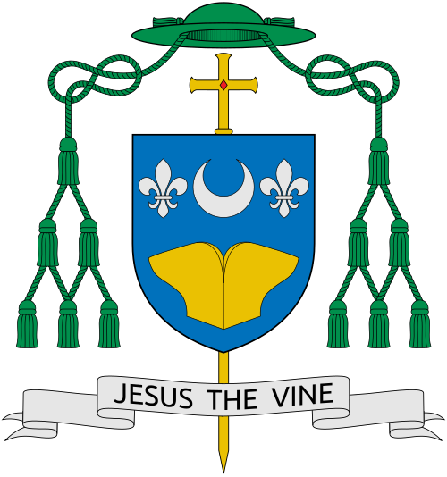 Coat of arms — Archbishop Jeffrey Scott Grob