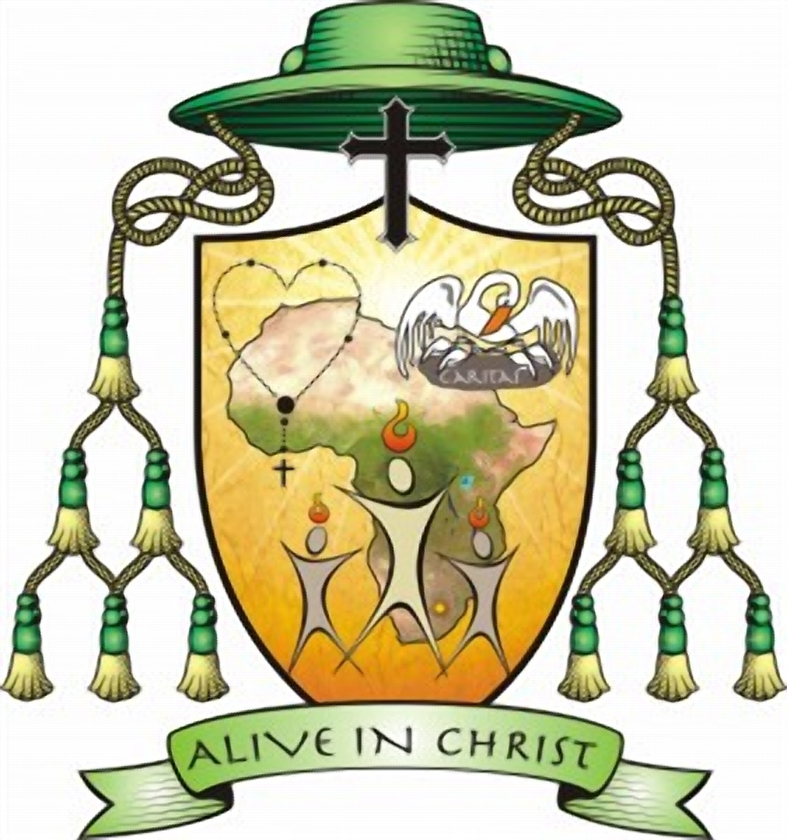 Coat of arms — Bishop Jan de Groef