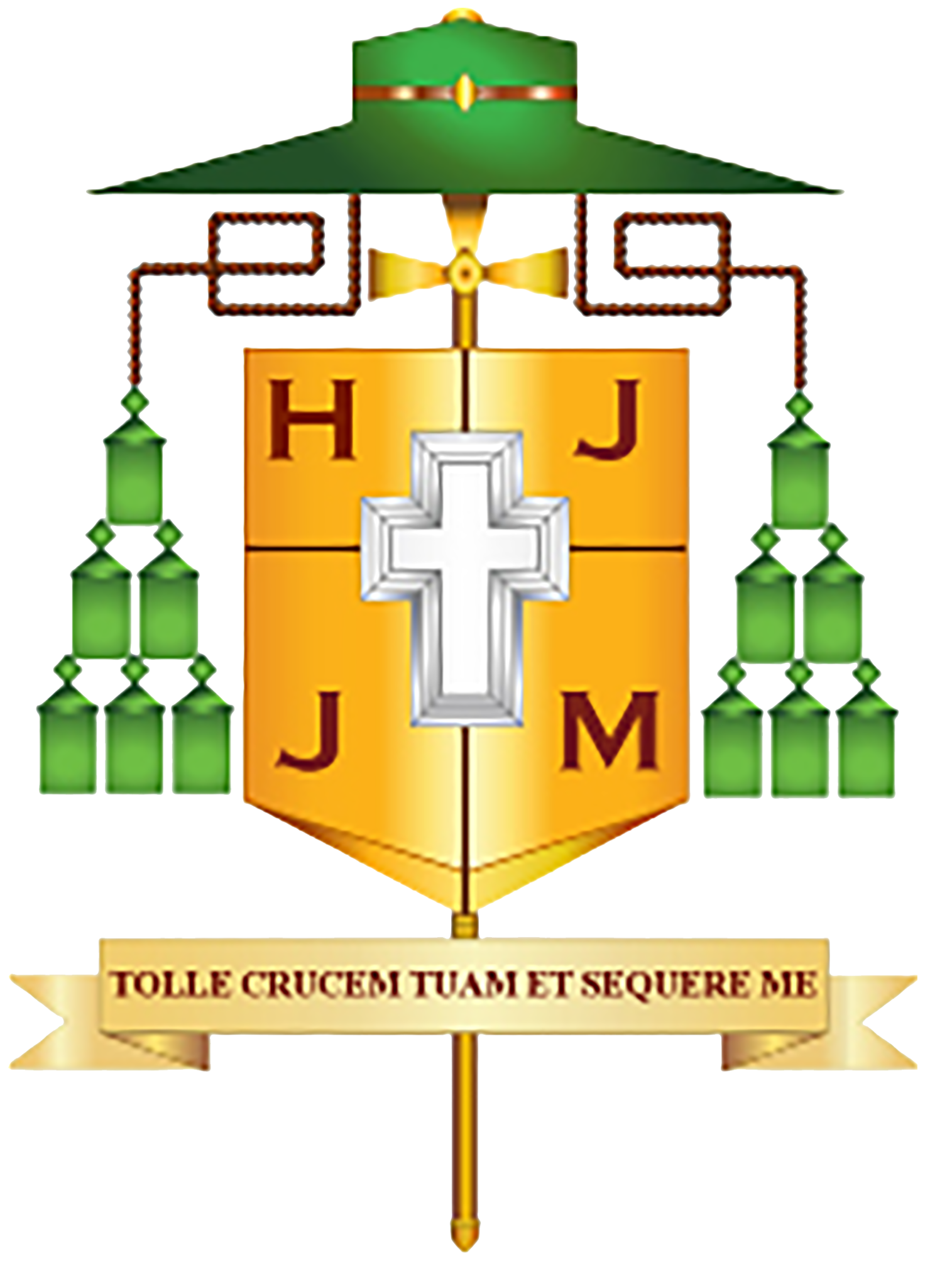 Coat of arms — Bishop Joseph Vuthilert Haelom