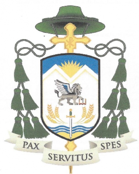 Coat of arms — Bishop Mark Andrew Hagemoen