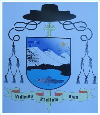 Coat of arms — Bishop Vincent Harolimana