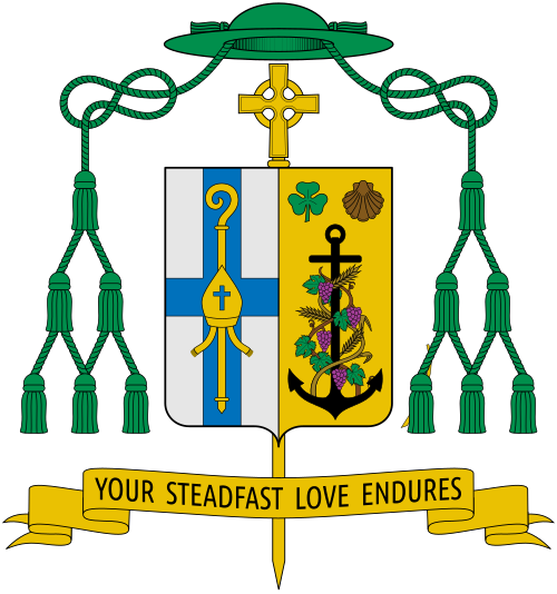 Coat of arms — Bishop Martin Hayes