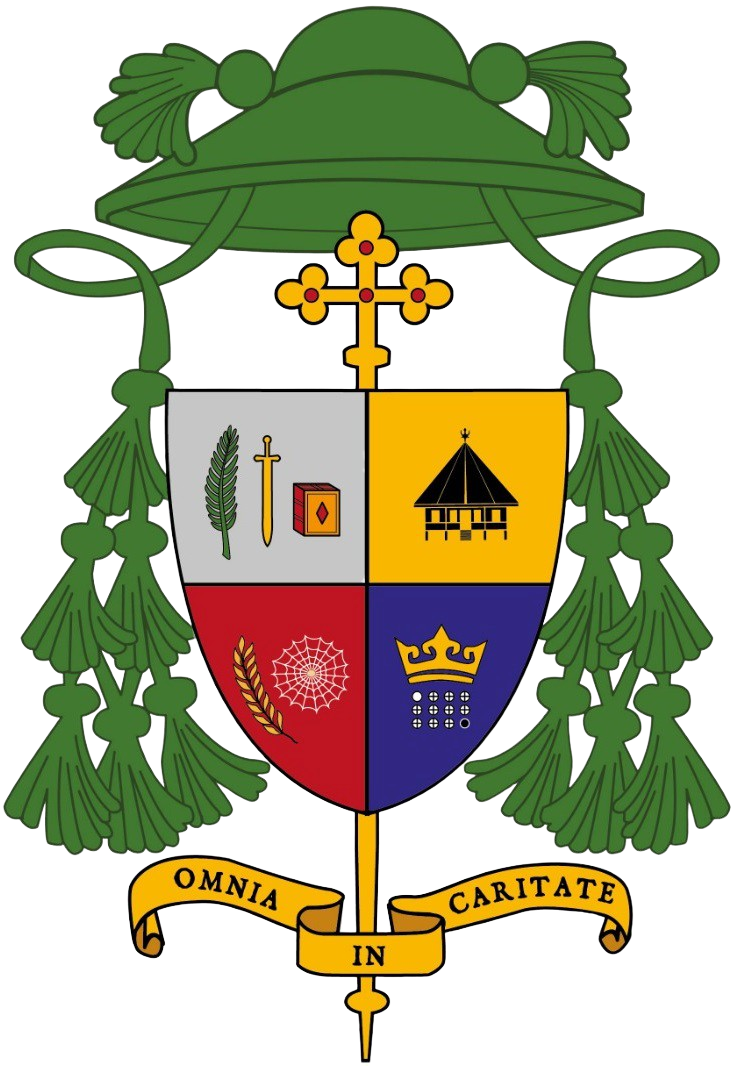 Coat of arms — Bishop Siprianus Hormat