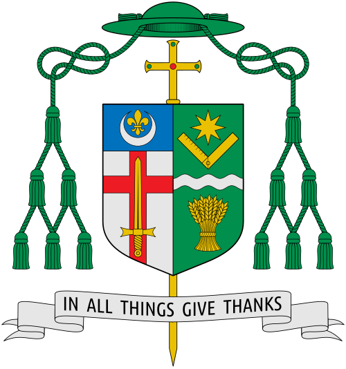 Coat of arms — Bishop John Curtis Iffert