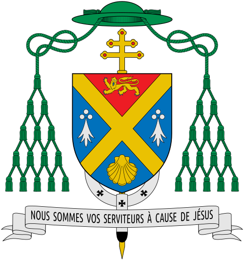 Coat of arms — Archbishop Jean-Paul André Denis Marcel James