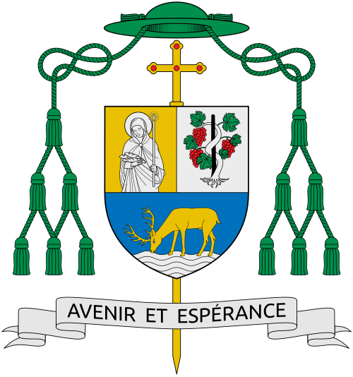 Coat of arms — Bishop Franck Henri Javary