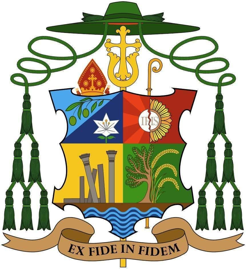 Coat of arms — Bishop Mohottige Don Nishantha Sagara Jayamanne