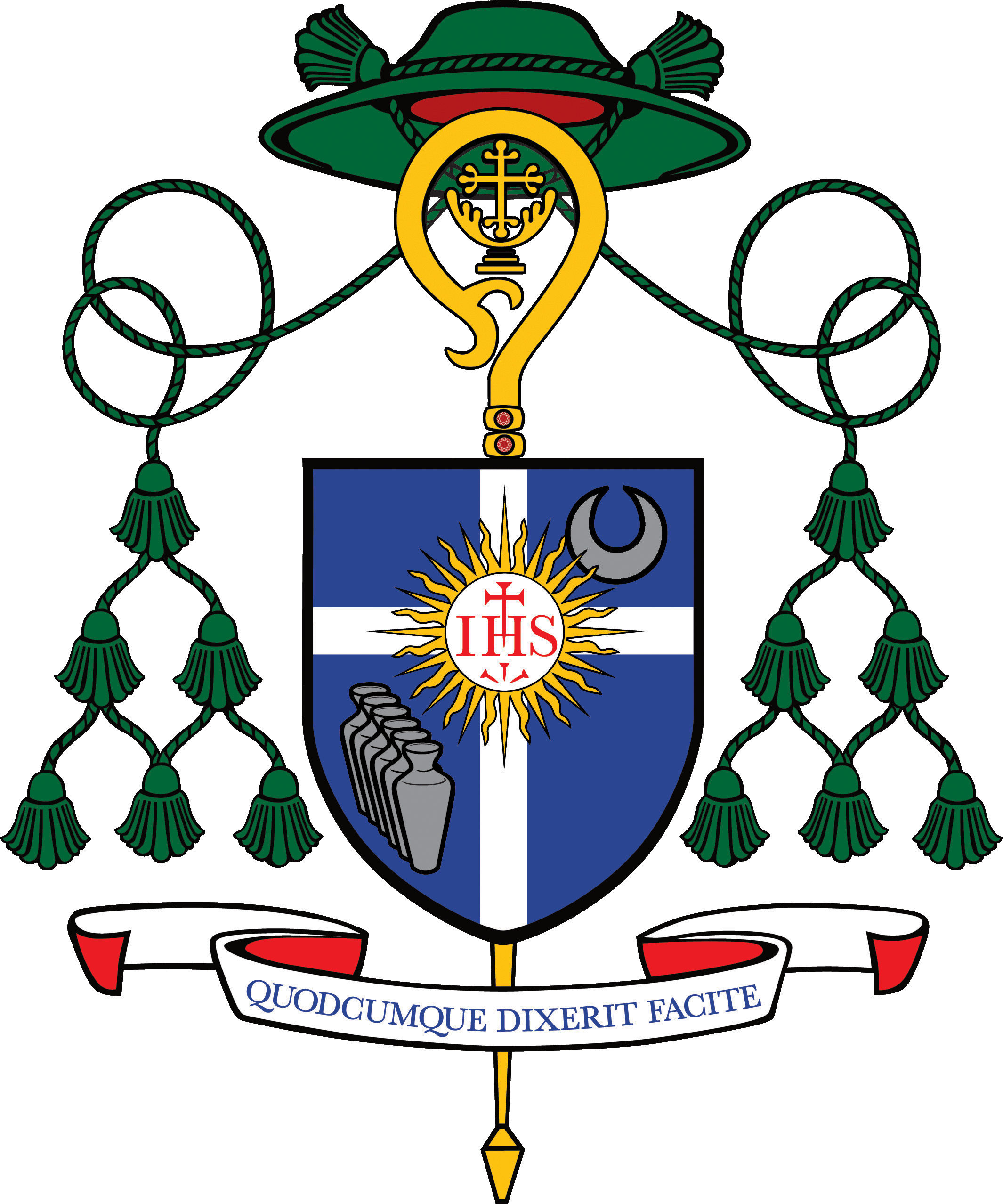 Coat of arms — Bishop Arachchige Don Wimal Siri Appuhamy Jayasuriya
