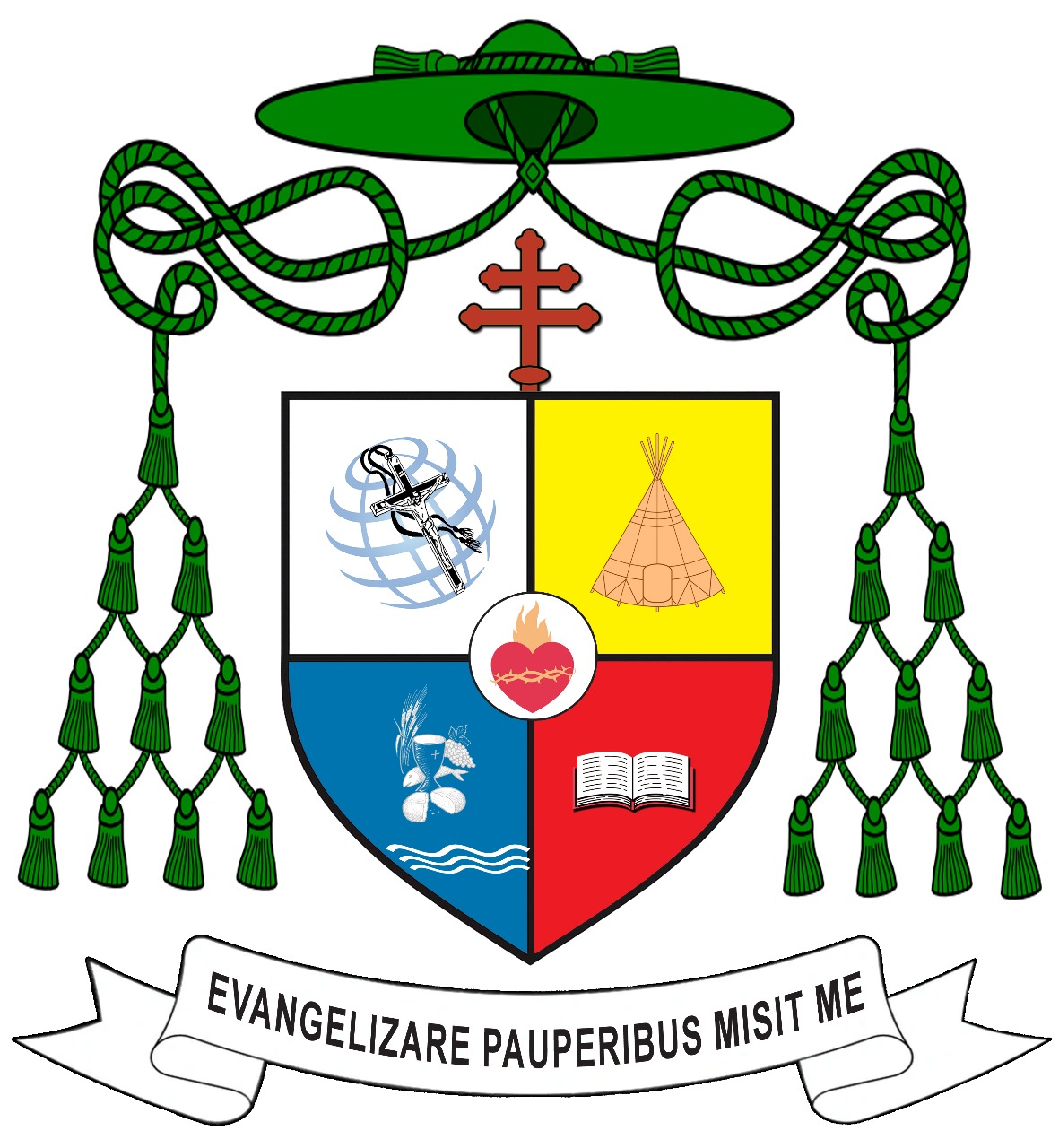 Coat of arms — Archbishop Susai Jesu