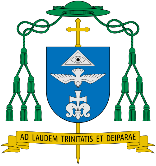 Coat of arms of the bishop Andrzej Jeż