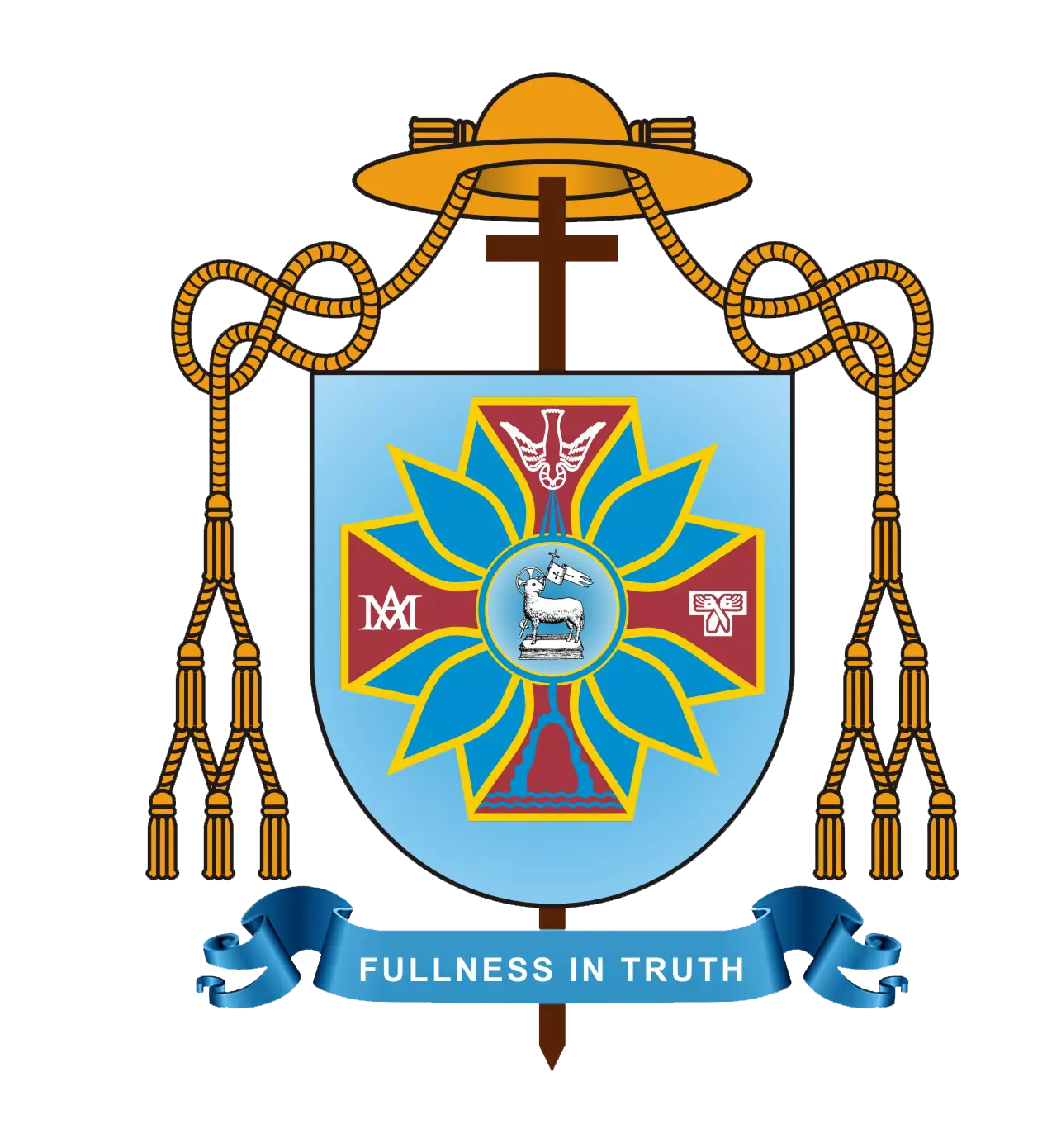 Coat of arms — Bishop Eugene Joseph