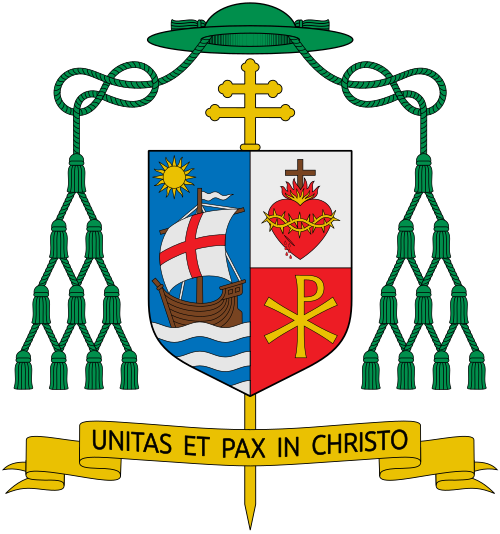 Coat of arms — Archbishop Gabriel Blamo Snosio Jubwe