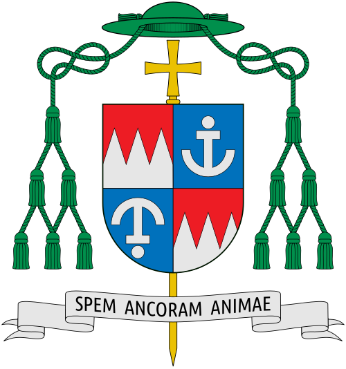 Coat of arms — Bishop Franz Jung