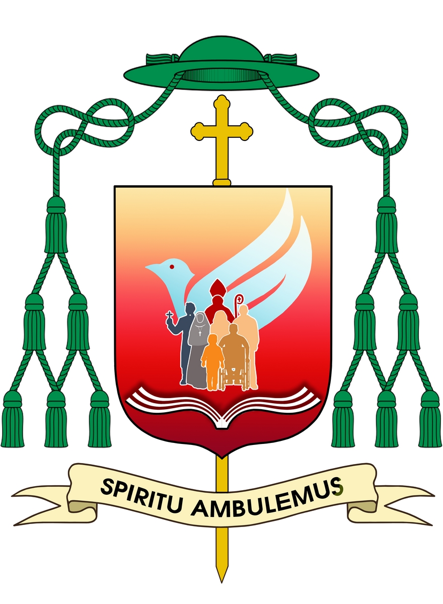 Coat of arms — Bishop Pierre Kiều Công Tùng