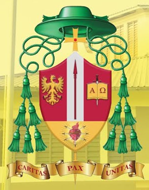 Coat of arms — Bishop Thomas John Kiangio