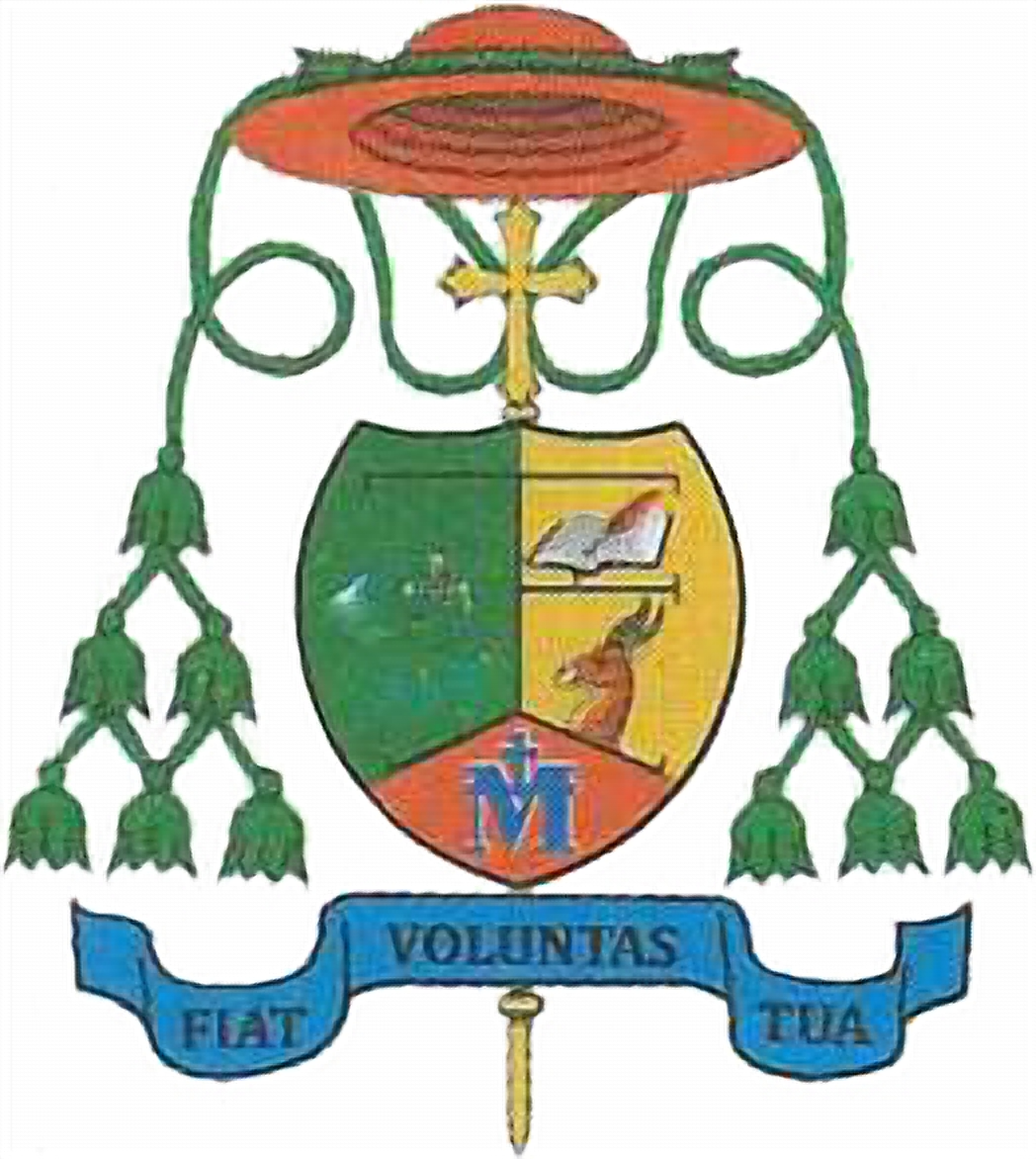 Coat of arms — Bishop Francis Aquirinus Kibira