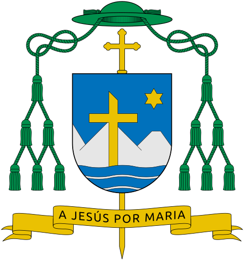 Coat of arms — Bishop Tomislav Koljatic Maroevic