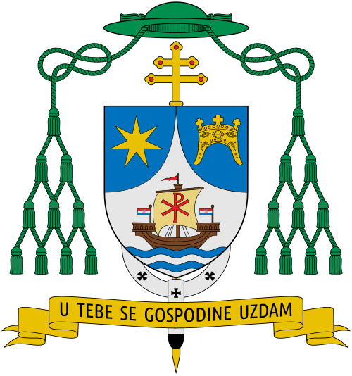 Coat of arms — Archbishop Dražen Kutleša