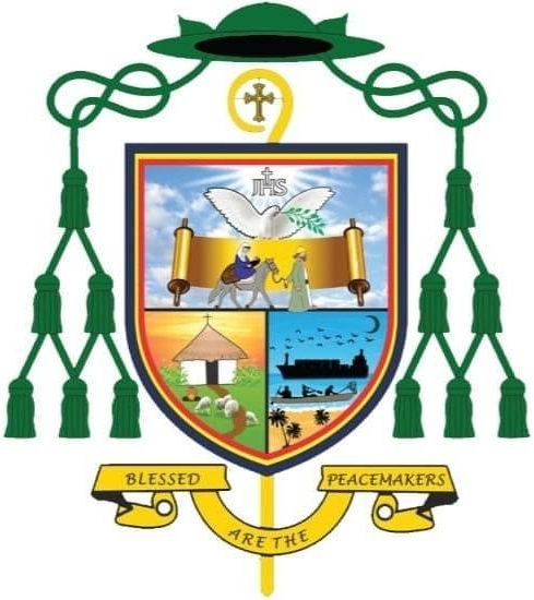 Coat of arms — Bishop Willybard Kitogho Lagho