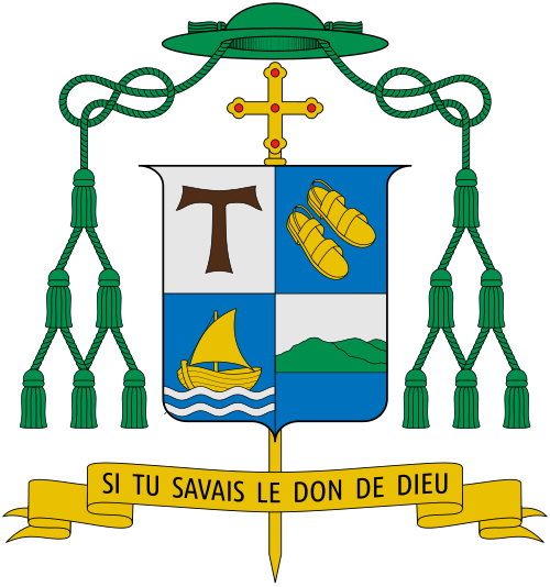 Coat of arms — Bishop Martin Laliberté