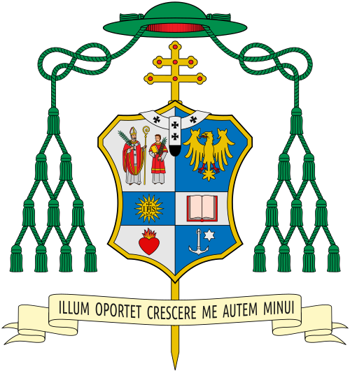 Coat of arms — Archbishop Riccardo Lamba