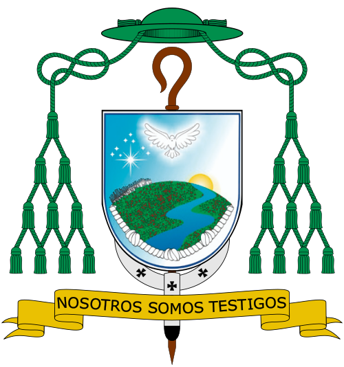 Escudo del arzobispo argentino José Adolfo Larregain