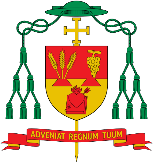 Coat of arms — Bishop Fabien Lejeusne