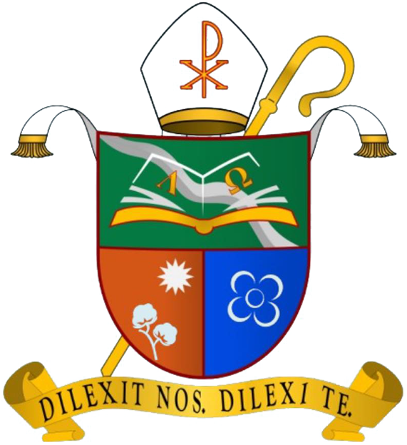 Coat of arms — Bishop Luis Carlos Lerma Martínez
